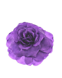 Large Rose on Elastic & Brooch Hair Pin