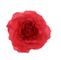 Large Rose on Elastic & Brooch Hair Pin