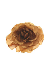 Large Rose on Elastic & Brooch Pin