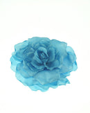 Large Rose on Elastic & Brooch Hair Pin