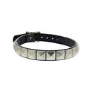 Pyramid Studded PU Choker with Buckle