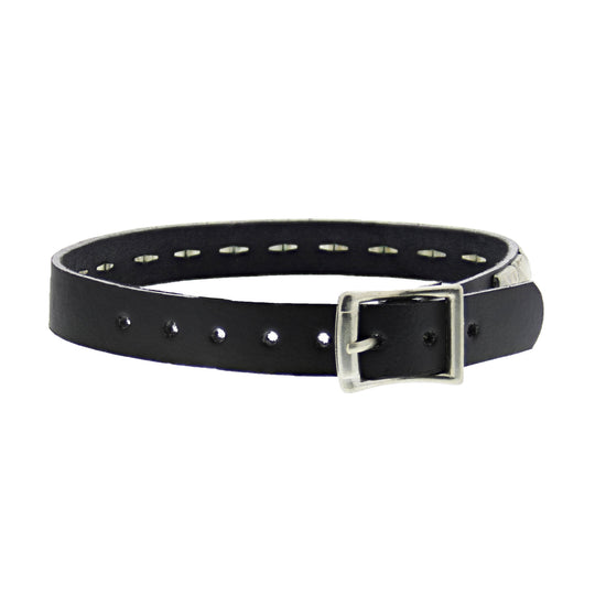 Pyramid Studded PU Choker with Buckle