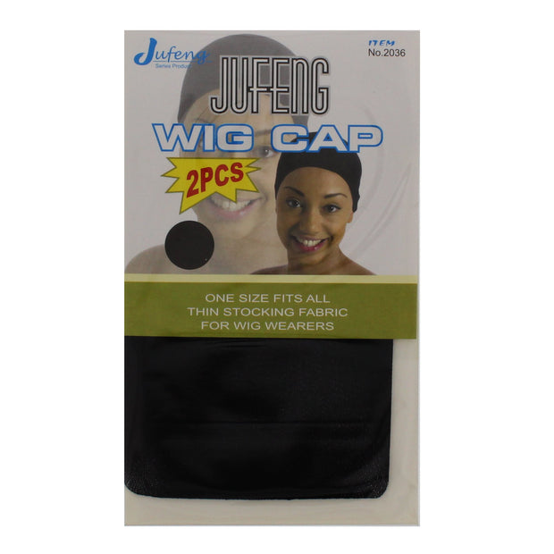 Pair of One Size Fits All Wig Cap