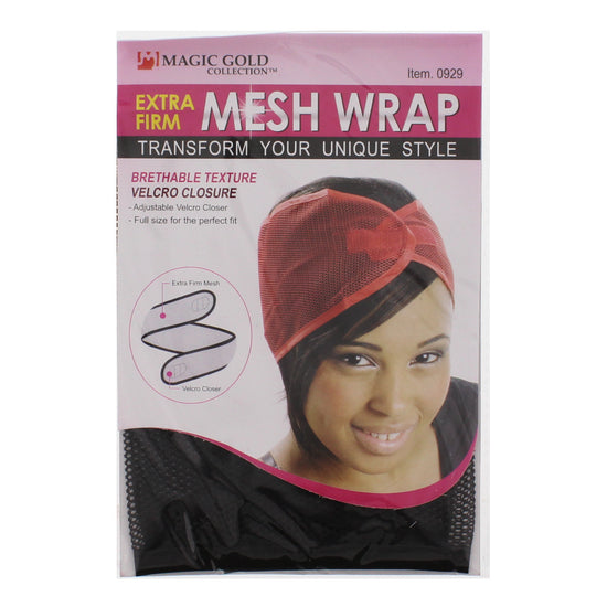 Black Mesh Wrap - One Size Fits All