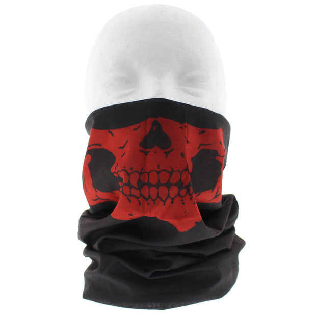 Skull Jaw Face Covering/ Gaiter/ Snood