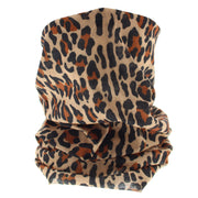 Leopard Print Face Covering/ Gaiter/ Snood