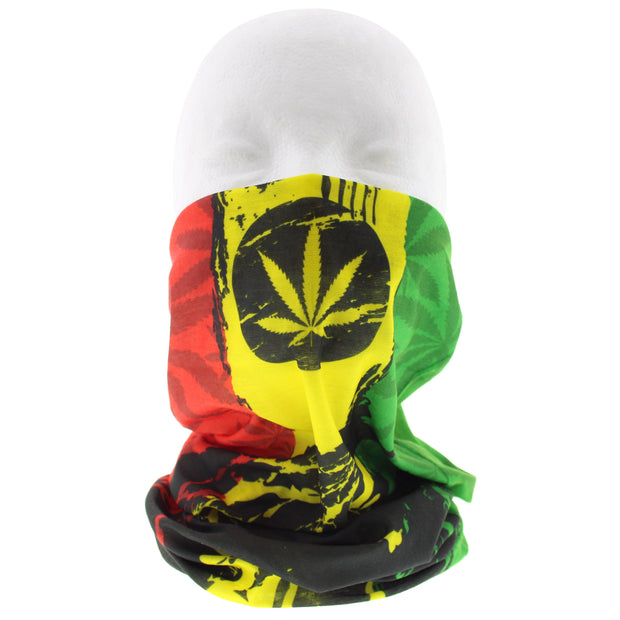 Bob Marley Rasta Face Covering/ Gaiter/ Snood