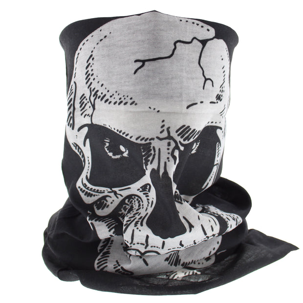 Skull Face Covering/ Gaiter/ Snood