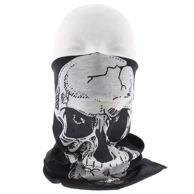 Skull Face Covering/ Gaiter/ Snood