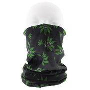 Rasta Leaf Face Covering/ Gaiter/ Snood