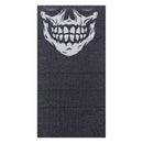 Black Grinning Skull Face Covering/ Gaiter/ Snood