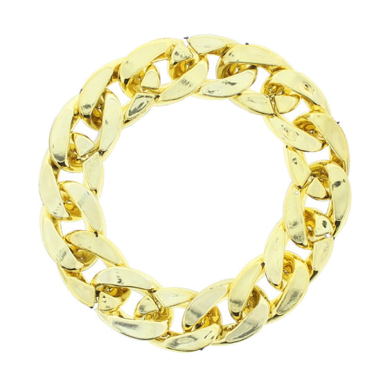 Gangster Thick Gold Chain Bracelet