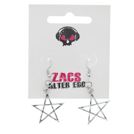 Pentagram Earrings - 2.6cm Diameter