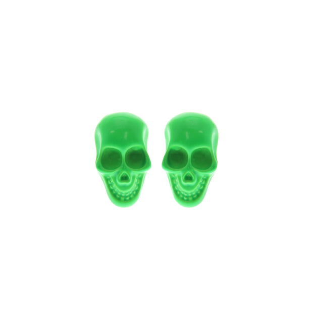 Small Skull Stud Earrings - Approx. 0.9cm Width