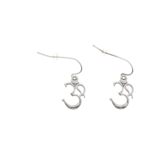 Om Sign Stud Earrings