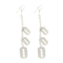 Multi Blade Dangling Earrings