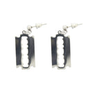 Single Blade Stud Earrings
