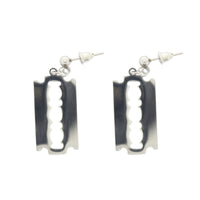 Single Blade Stud Earrings