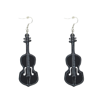 Violin Earrings