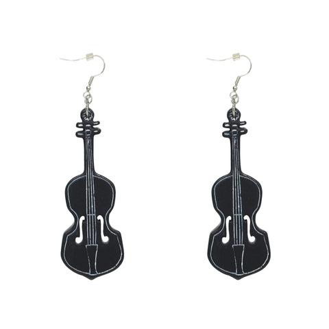 Violin Earrings