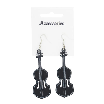 Violin Earrings