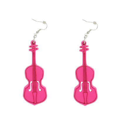 Violin Earrings