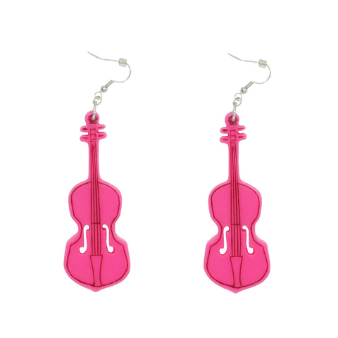 Violin Earrings