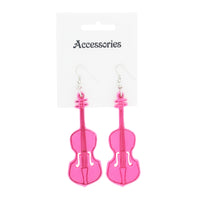 Violin Earrings