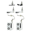 Electric Guitar, Musical Notes Studs & Boombox Earrings