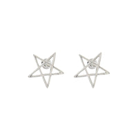 Pentagram Stud Earrings