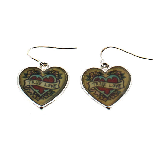 True Love Heart Earrings