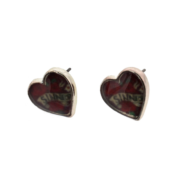 Heart Earrings (1 x 1cm)