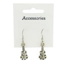 Guitar Earrings with Diamante Stones