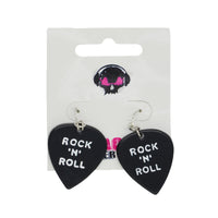 Rock 'N' Roll Guitar Pluck Earrings