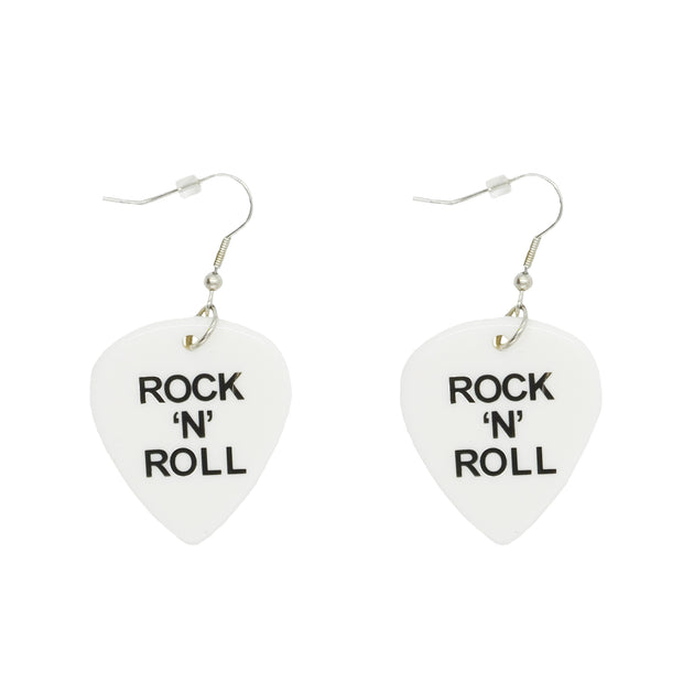 Rock 'N' Roll Guitar Pluck Earrings
