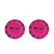 Volume Dial Stud Earrings