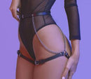 Chain & Straps Petite Garter