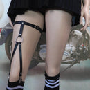 PU Leg Rings & Clip Garter