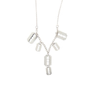 Multi Blade Chain Necklace