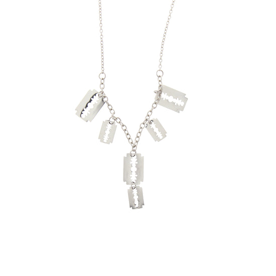 Multi Blade Chain Necklace