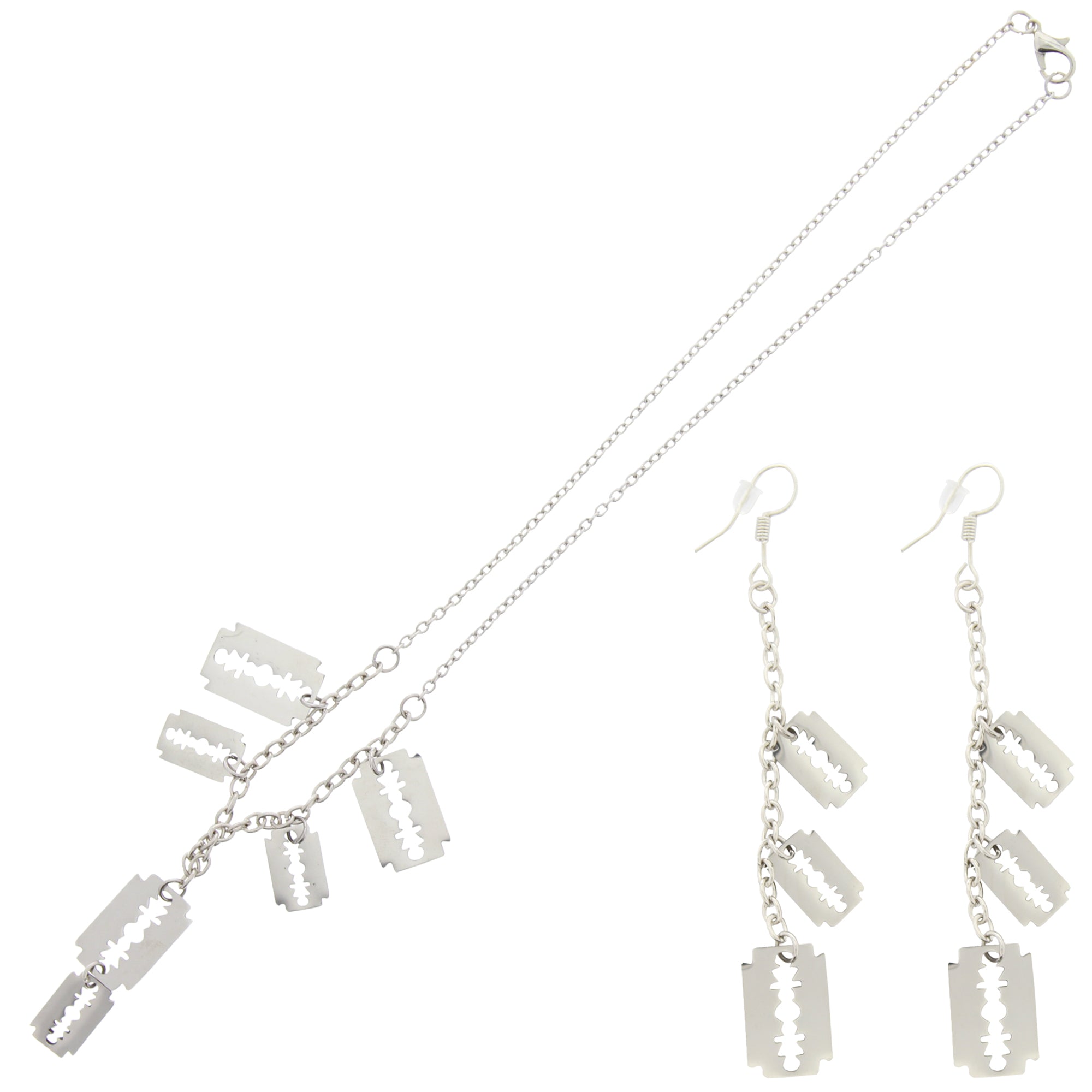 Multi Blade Chain Necklace