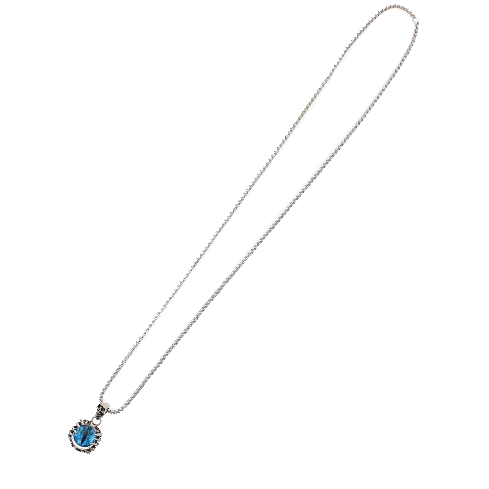 Evil Eye, Claws & Skull Pendant Necklace