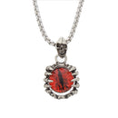 Evil Eye, Claws & Skull Pendant Necklace