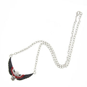 Skull with Wings Necklace (Chain 46cm)