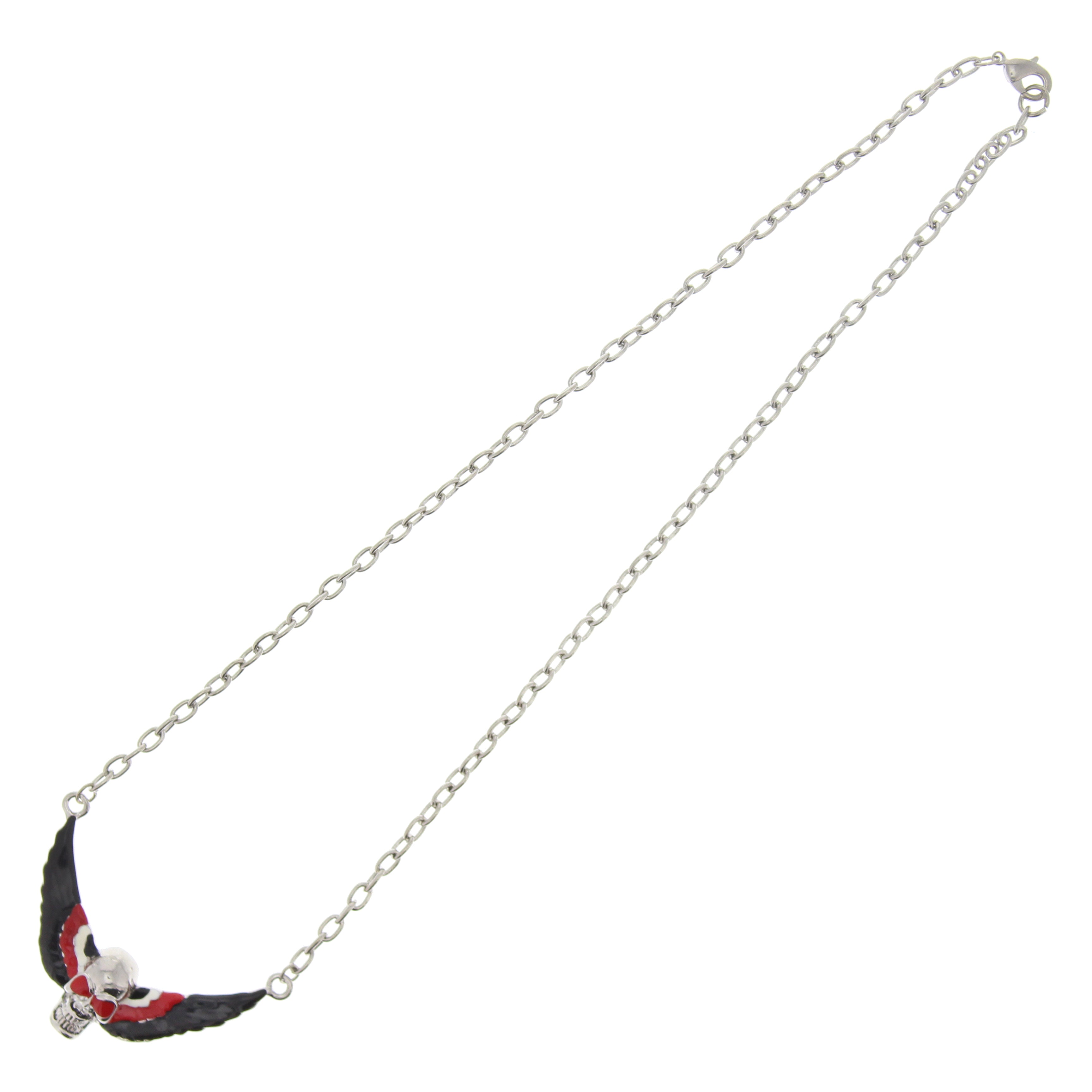 Skull with Wings Necklace