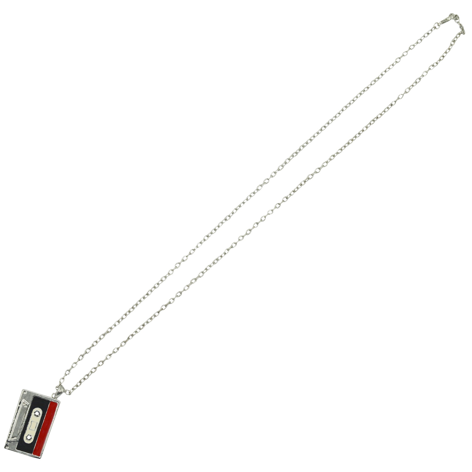 Double Sided Cassette Necklace