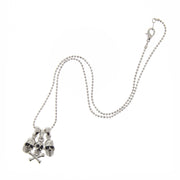 Mini Skull and Skull and Crossbone Necklace