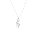 Treble Clef Necklace