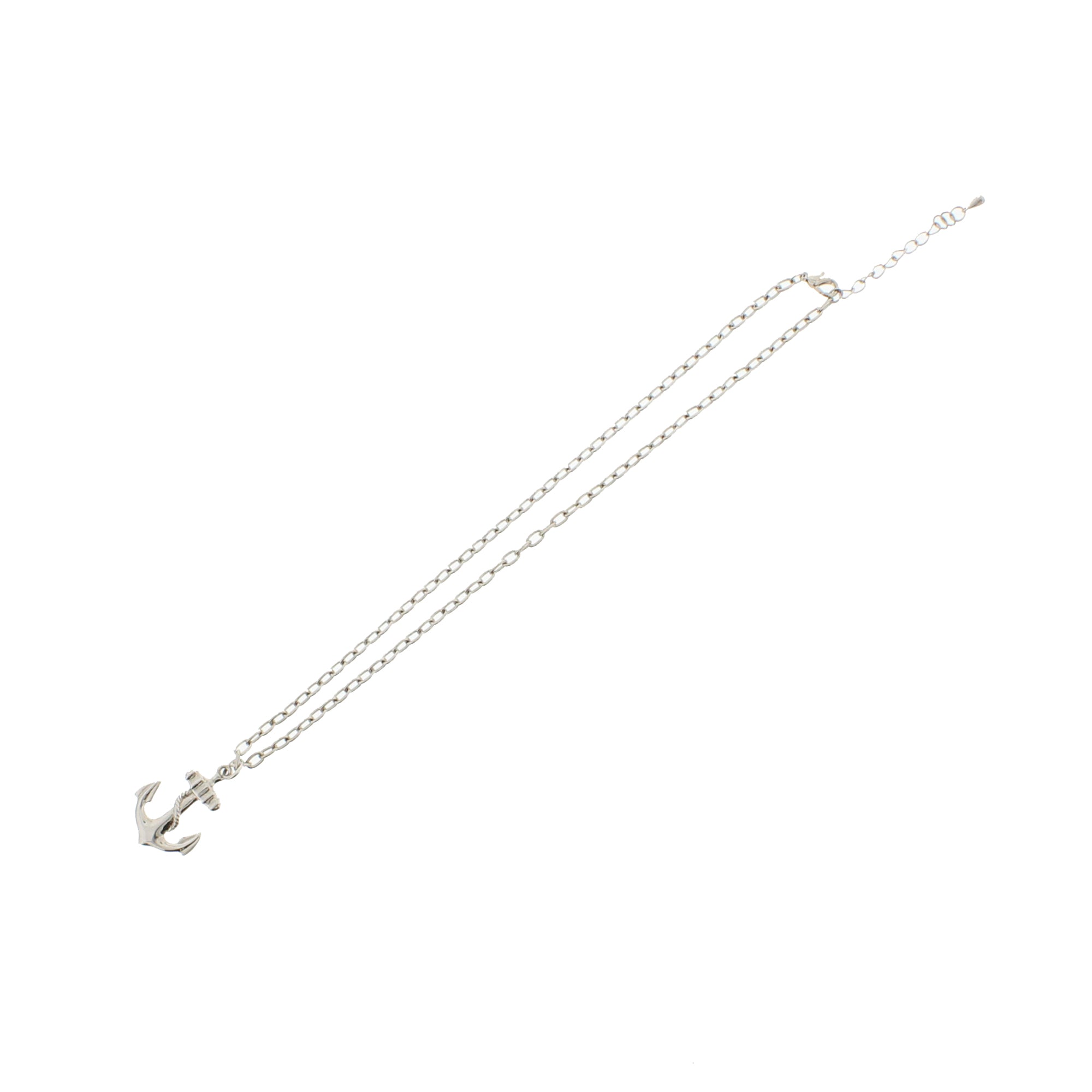 Anchor Pendant on Chain Necklace