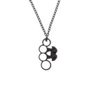 Skull Knuckle Duster Necklace